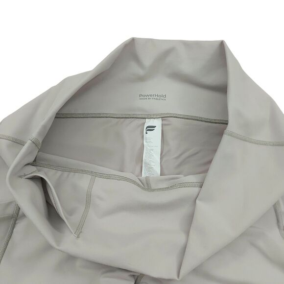 Fabletics On The Go PowerHold High Waisted Leggings Womens 1X Taupe Athleisure - Picture 4 of 12